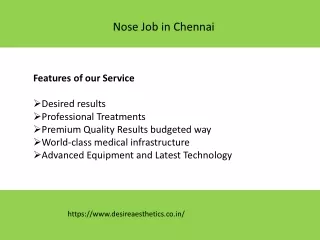 Nose Job in Chennai
