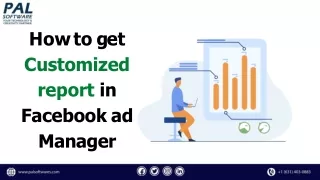 h o w t o g e t customized report in facebook