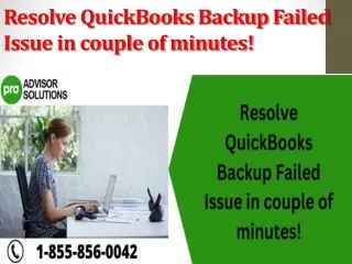 resolve quickbooks backup failed issue in couple of minutes