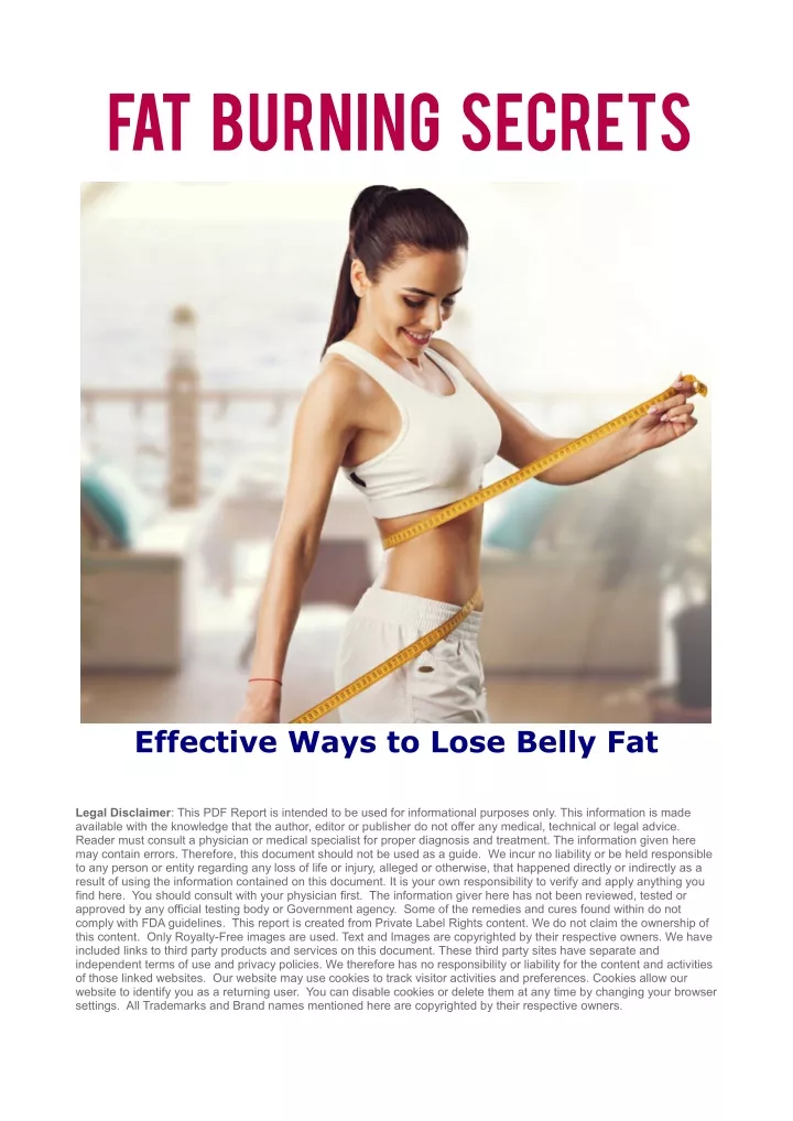 fat burning secrets