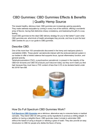 CBD Gummies_ CBD Gummies Effects & Benefits _ Quality Hemp Source (1)
