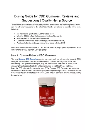 Buying Guide for CBD Gummies_ Reviews and Suggestions _ Quality Hemp Source (1)