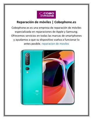 reparaci n de m viles cobophone es
