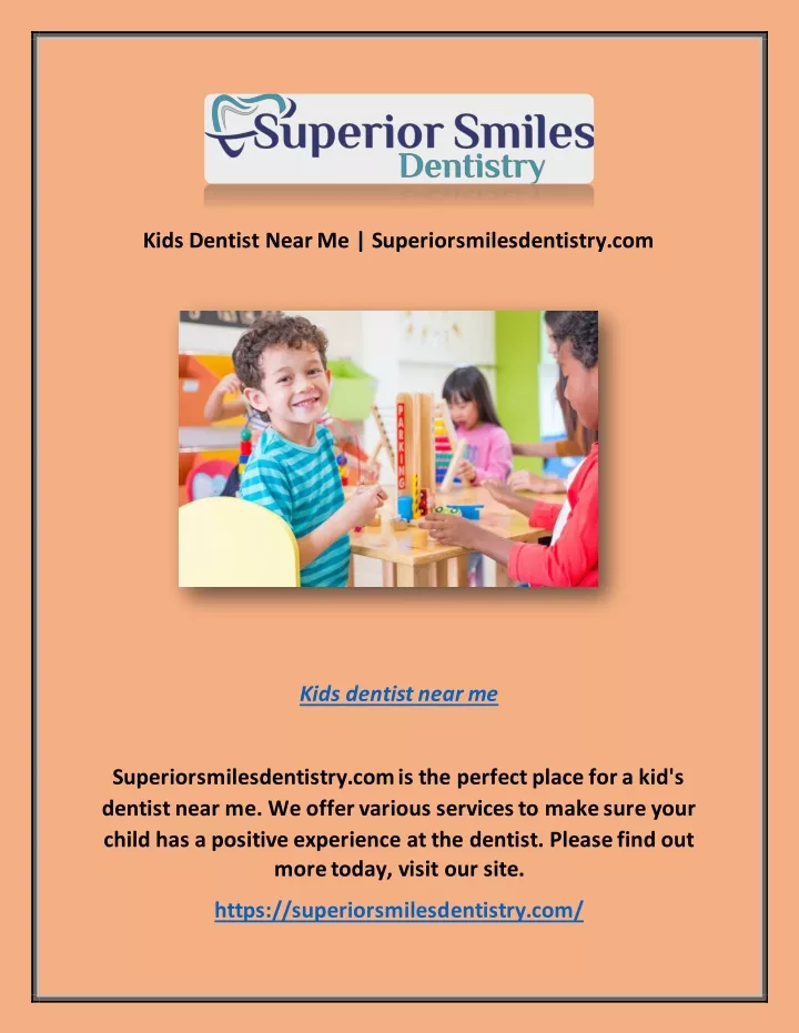 kids dentist near me superiorsmilesdentistry com