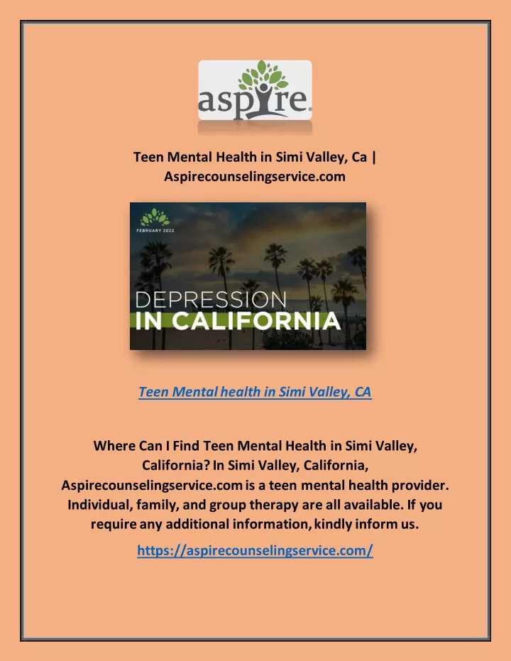 teen mental health in simi valley