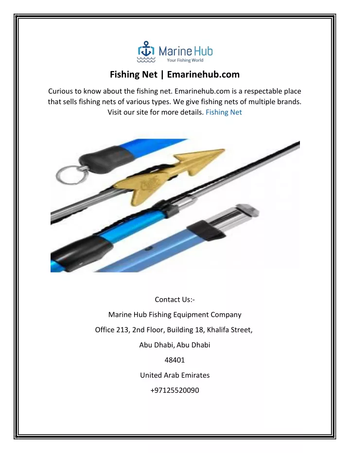 fishing net emarinehub com