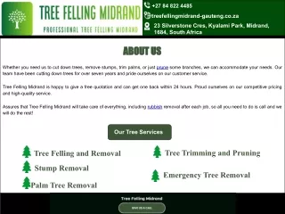Professional Tree Felling Midrand | Midrand, Gauteng, South Africa