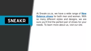 New Balance Shoes   Sneakr.co.za