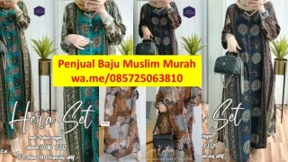 Penjual Baju Muslim Murah di  Riau | wa.me/085725063810