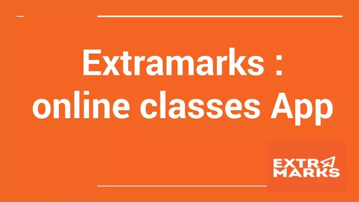 extramarks online classes app