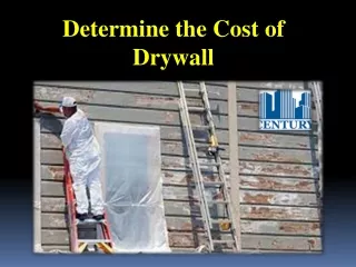 determine the cost of drywall