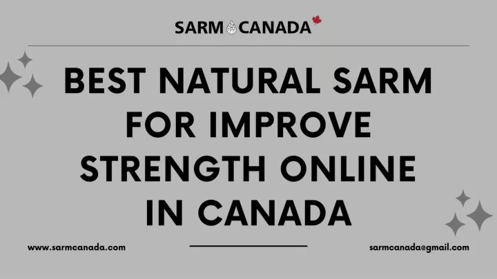 best natural sarm for improve strength online