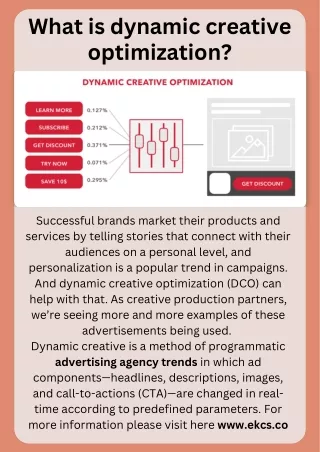 What is dynamic creative optimization