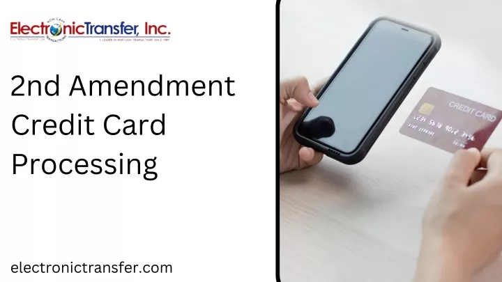 2nd amendment credit card processing