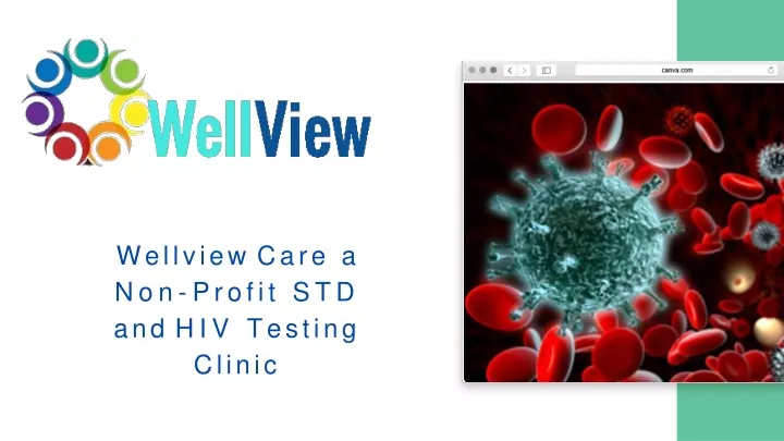 wellview care a non profit std and hiv testing