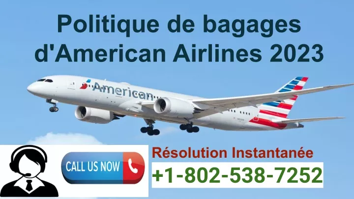 politique de bagages d american airlines 2023