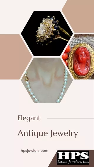 How to choose Antique Jewelry?