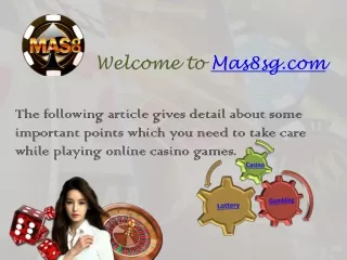 Best Online Casino, Live Casino Singapore 2023