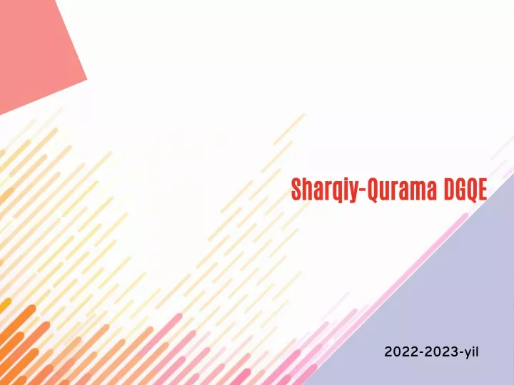 sharqiy qurama dgqe