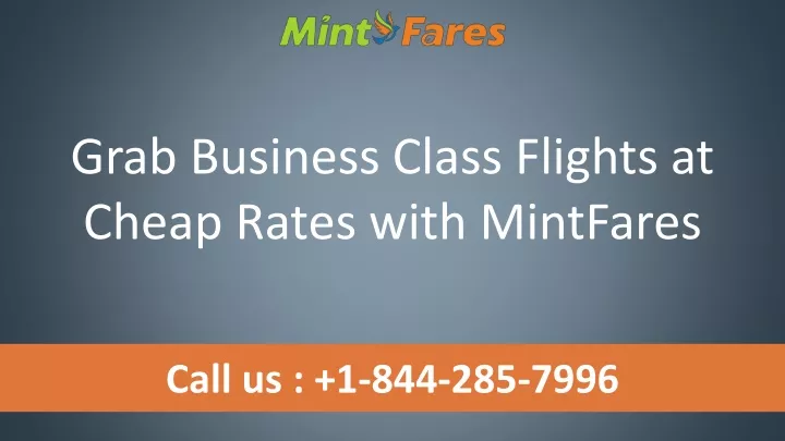 grab business class flights at cheap rates with mintfares