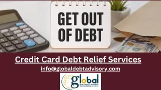 Credit Card Debt Relief Services