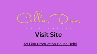 Ad Film Production House Delhi