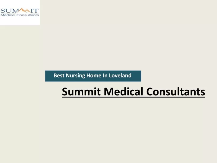 summit medical consultants