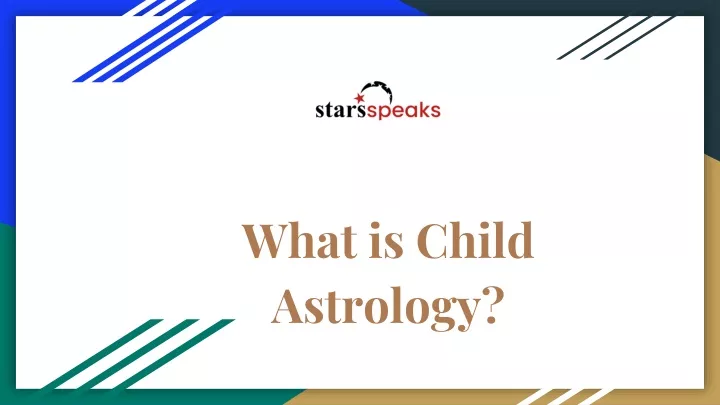 what is child astrology
