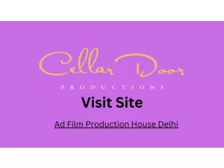 Ad Film Production House Delhi