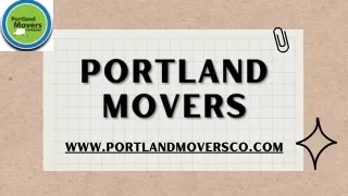 Hire the best Commercial Movers in Portland