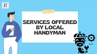 Services Offered By Local Handyman
