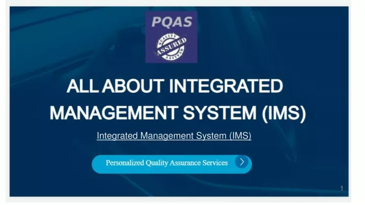integrated management system ims
