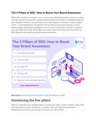 The 5 Pillars of SEO_ How to Boost Your Brand Awareness