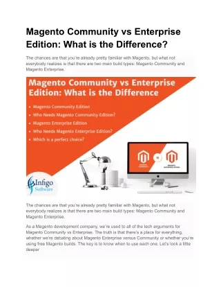 Magento Community vs Enterprise Edition_ What is the Difference