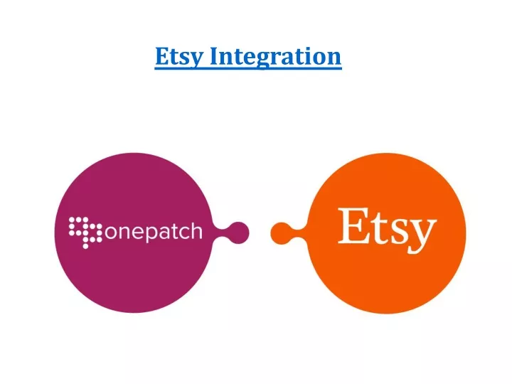 etsy integration