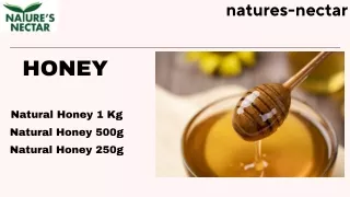 Pure natural honey - Naturesnectar