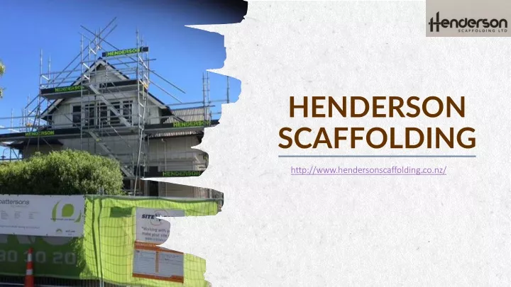 henderson scaffolding