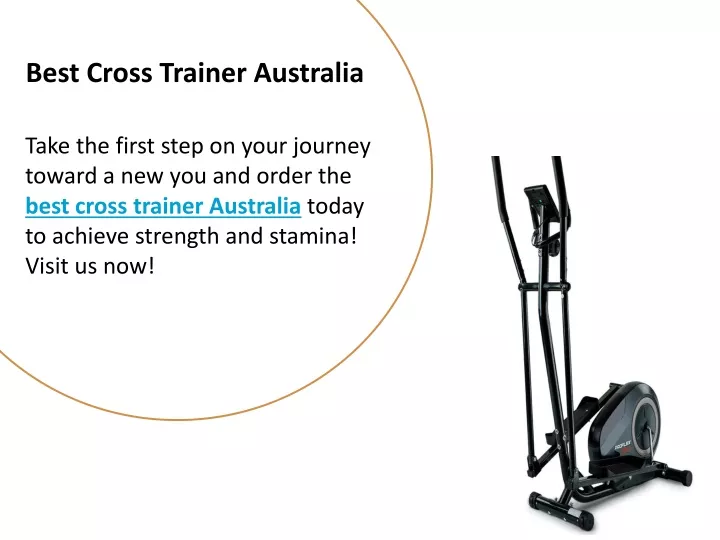 best cross trainer australia