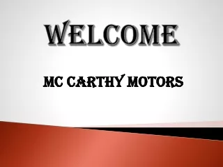 welcome