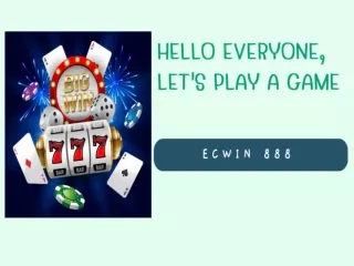 Online Soccer Betting Singapore - ECWIN 888