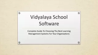 vidyalaya school software