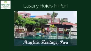 Luxury Hotels in Puri