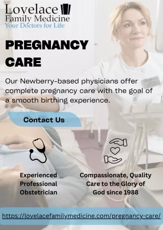 Pregnancy Care - Lovelace Family Medicine