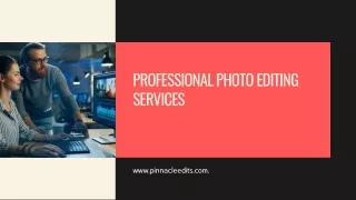 Professional Photo Editing Services