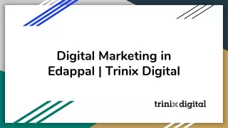 digital marketing in edappal trinix digital