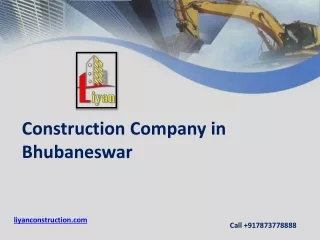 Construction Company in Bhubaneswar