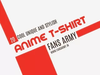 ANIME T-shirts For All