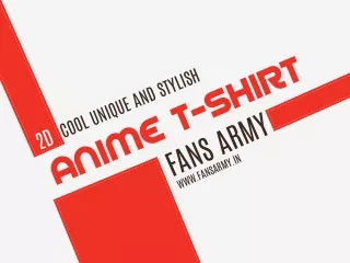 anime t shirt