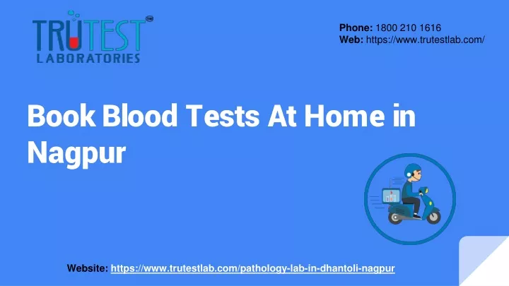 book blood tests at home in nagpur