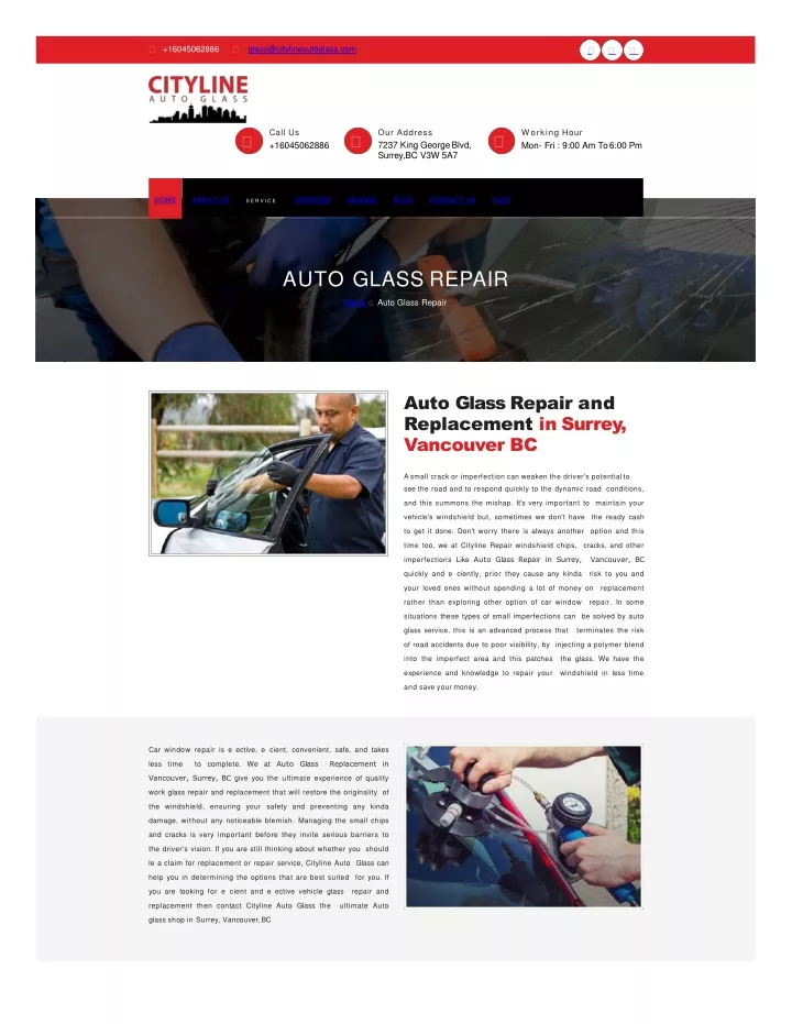 PPT Auto Glass Repair Surrey BC PowerPoint Presentation, free